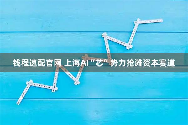 钱程速配官网 上海AI“芯”势力抢滩资本赛道